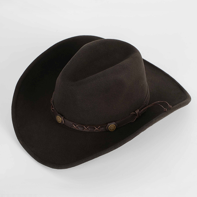 X4007  100% Wool Cowboy Hat Wa - Fedora Hat Wool 评论和价格