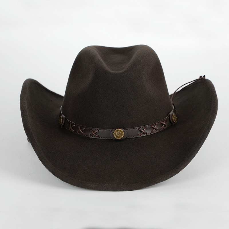 X4007  100% Wool Cowboy Hat Wa - Fedora Hat Wool 评论和价格