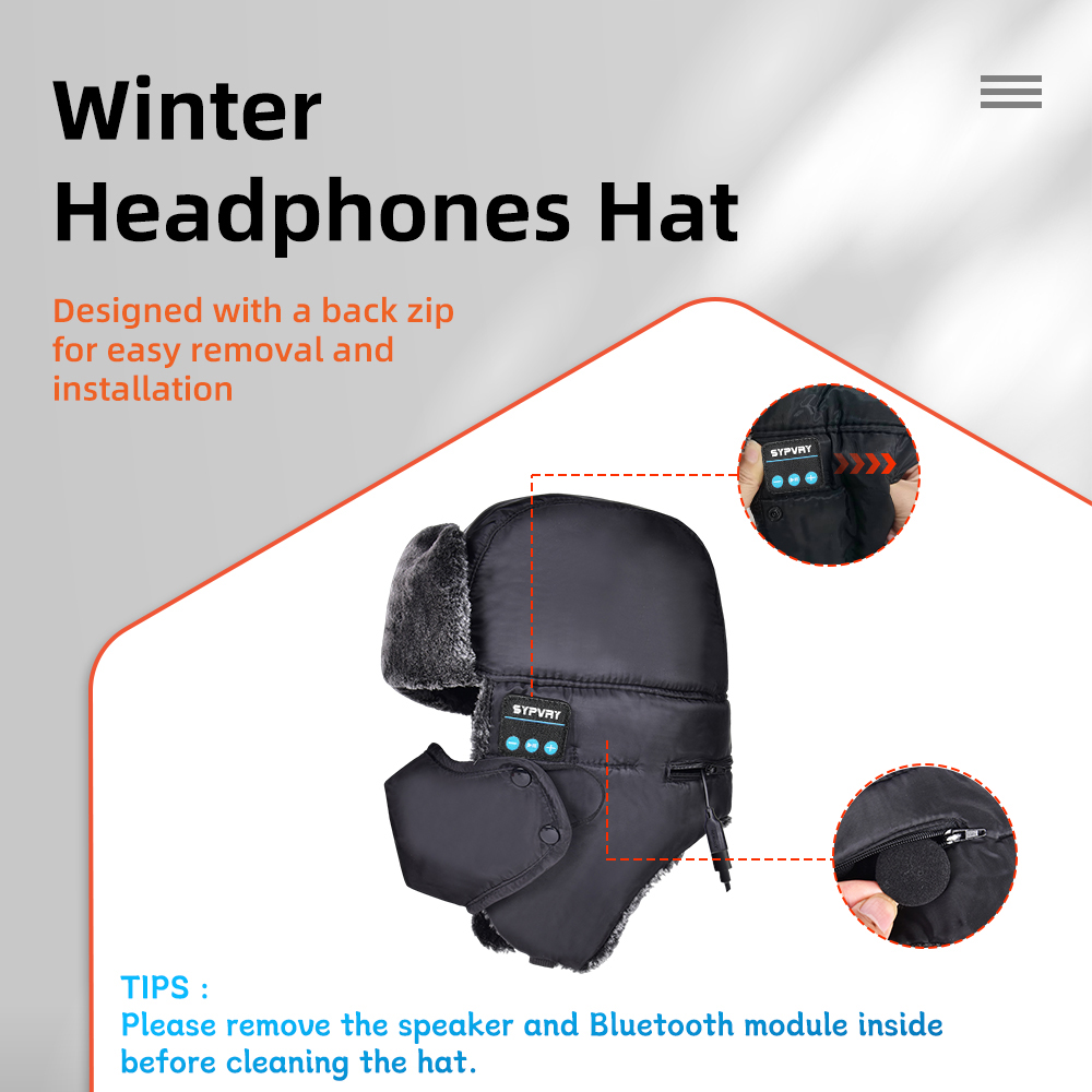 Winter Trapper Hat for Men Wom - Trapper Hat Ear Flap 评论和价格