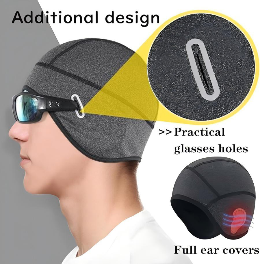 Unisex Windproof Thermal Fleec - Skull Cap Helmet Liner 评论和价格