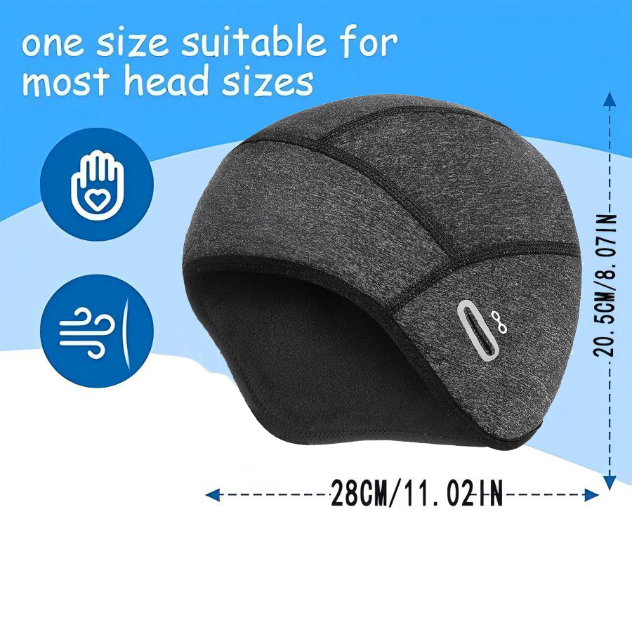 Unisex Windproof Thermal Fleec - Skull Cap Helmet Liner 评论和价格