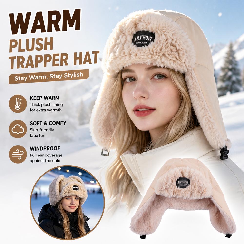 Cozy Winter Hats for Women Men - Trapper Hat Ear Flap 评论和价格