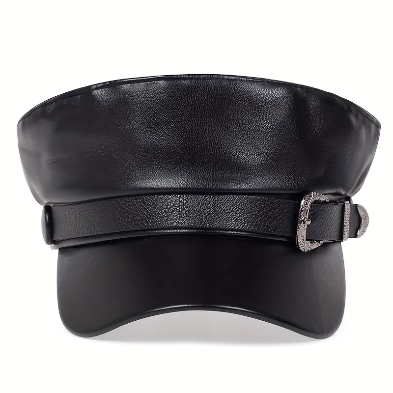 Fashion Women Large Belt Buckl - Snapback Hat Flat 评论和价格