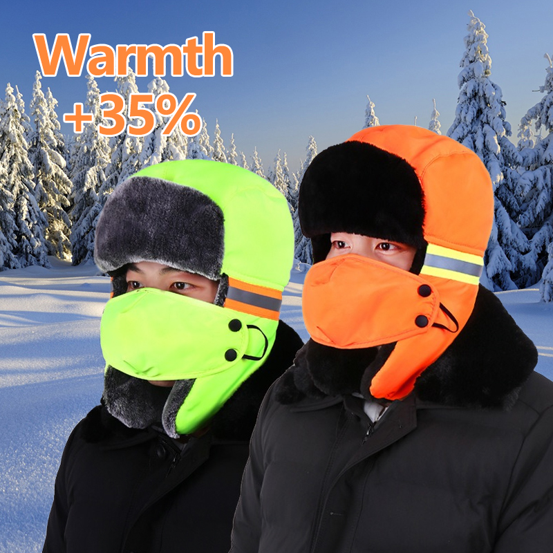 Winter Trapper Hat with Ear Fl - Trapper Hat Ear Flap 评论和价格