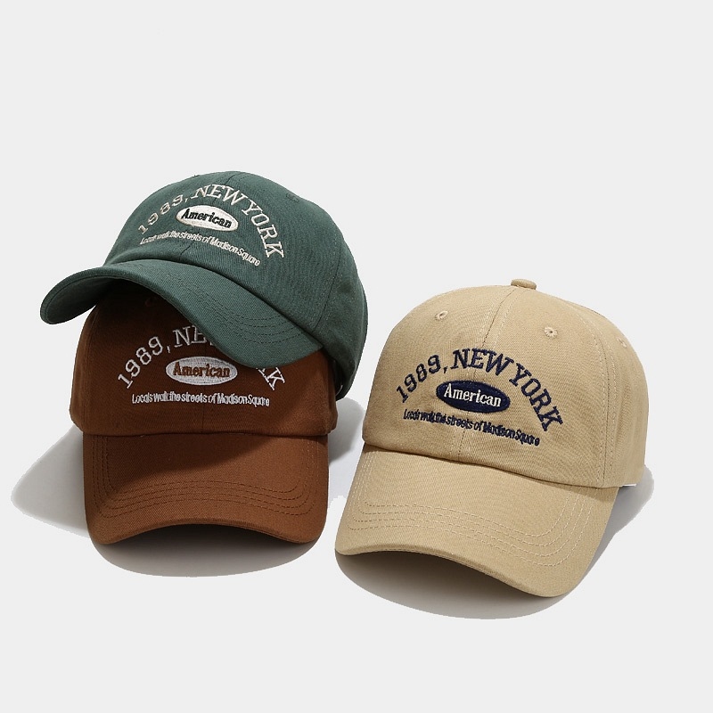 1989 New York Embroidered Base - Dad Hat Cotton 评论和价格