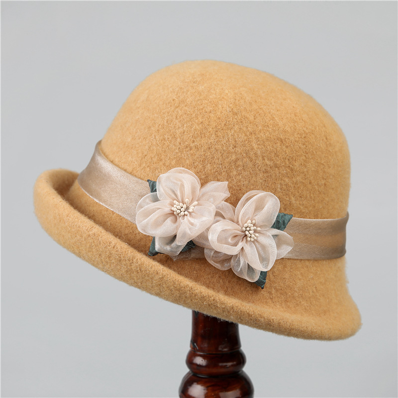 French Vintage Wool Beret - Ro - Beret French Wool 评论和价格