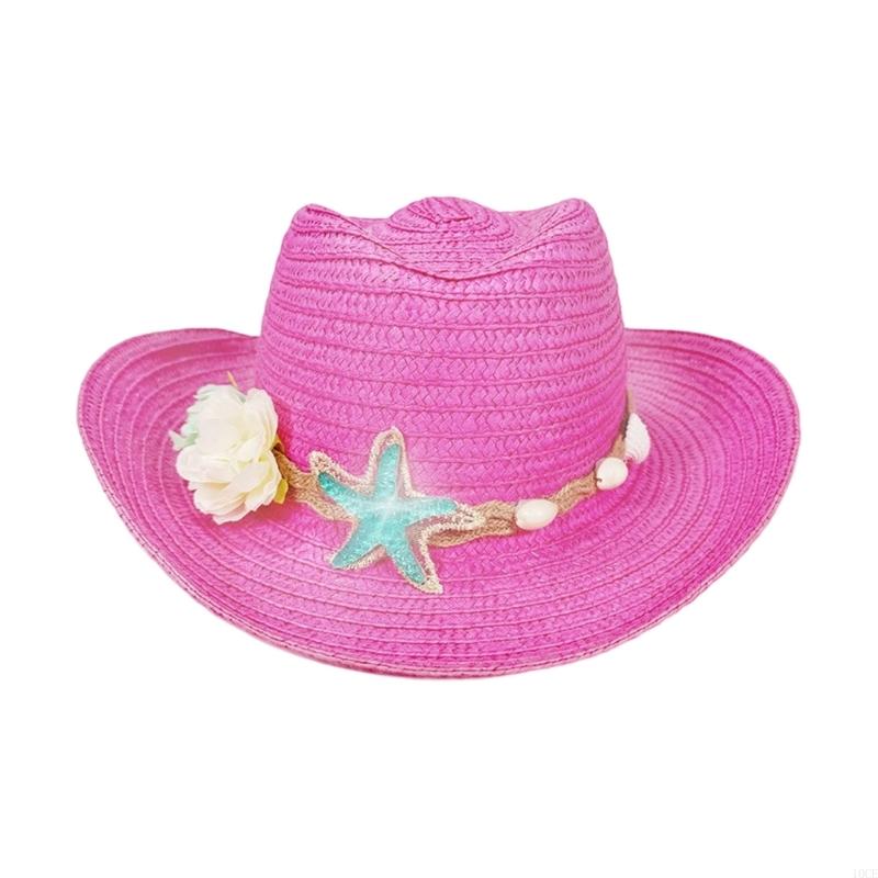 Vacation Children Straw Hat Br - Cowboy Hat Straw 评论和价格