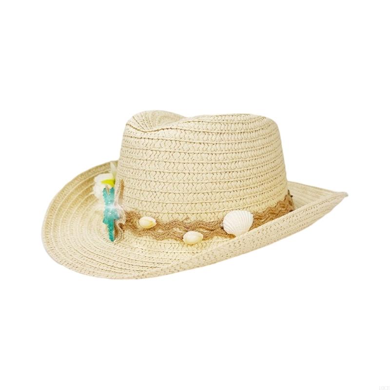 Vacation Children Straw Hat Br - Cowboy Hat Straw 评论和价格