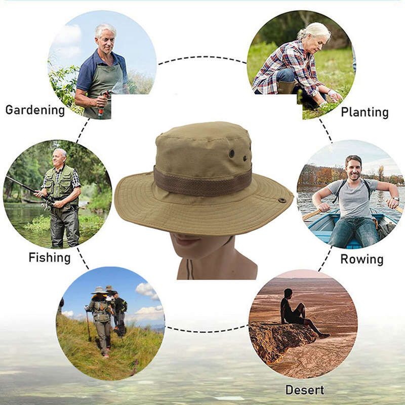 Men & Women Sun Hat Camouflage - Boonie Hat Tactical 评论和价格