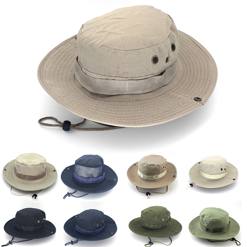 Men & Women Sun Hat Camouflage - Boonie Hat Tactical 评论和价格
