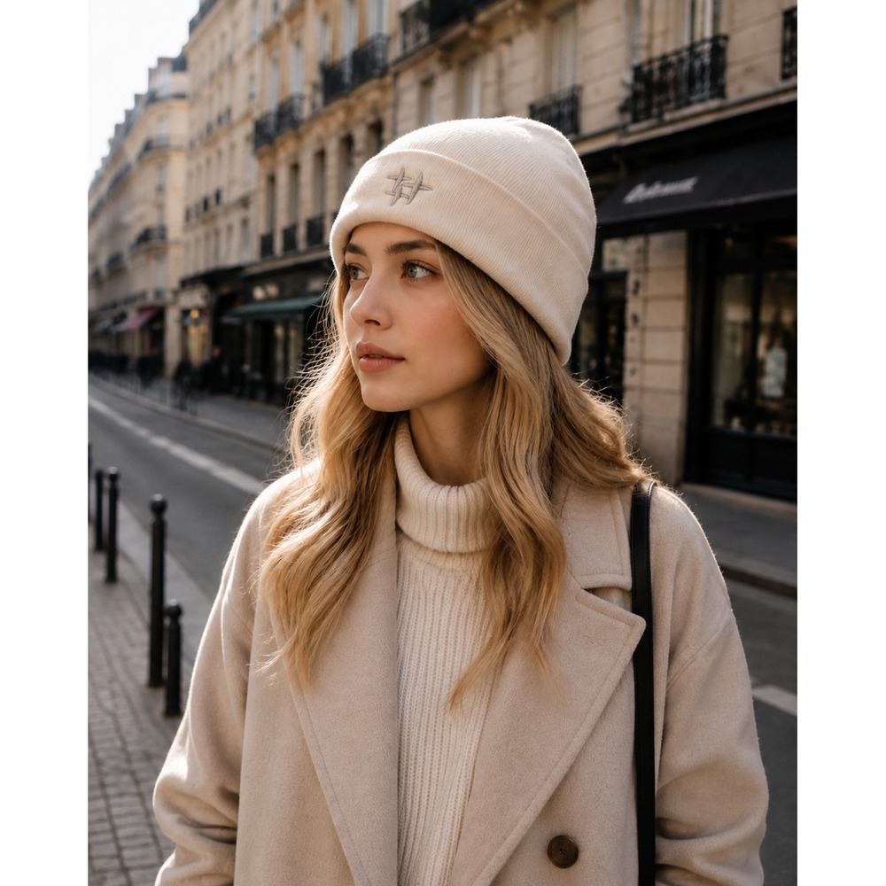 Women Winter Knit Beanie Hat w - Beanie Cuffed Knit 评论和价格