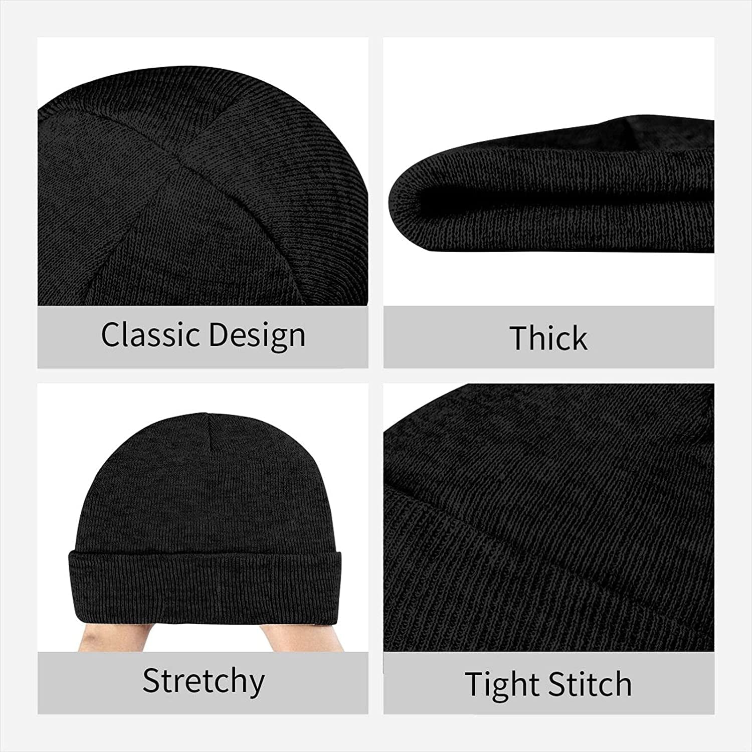 German Shepherd With Heart Bea - Beanie Cuffed Knit 评论和价格