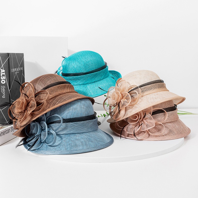 Trendy Organza Sunhats Ruffles - Sun Hat Wide Brim 评论和价格