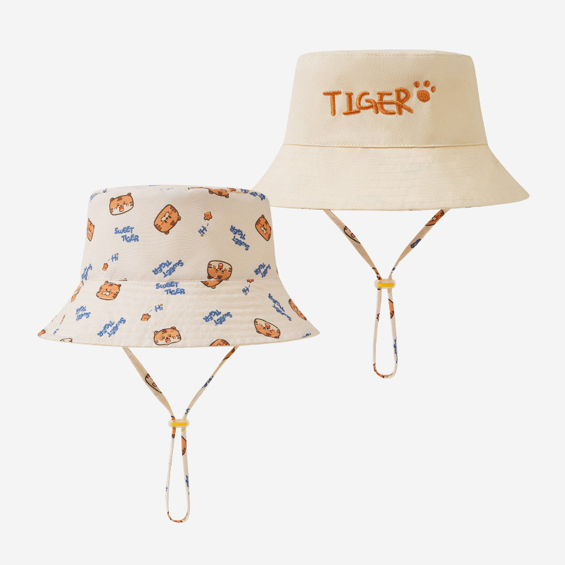 Letter Embroidered Baby Bucket - Bucket Hat Cotton 评论和价格