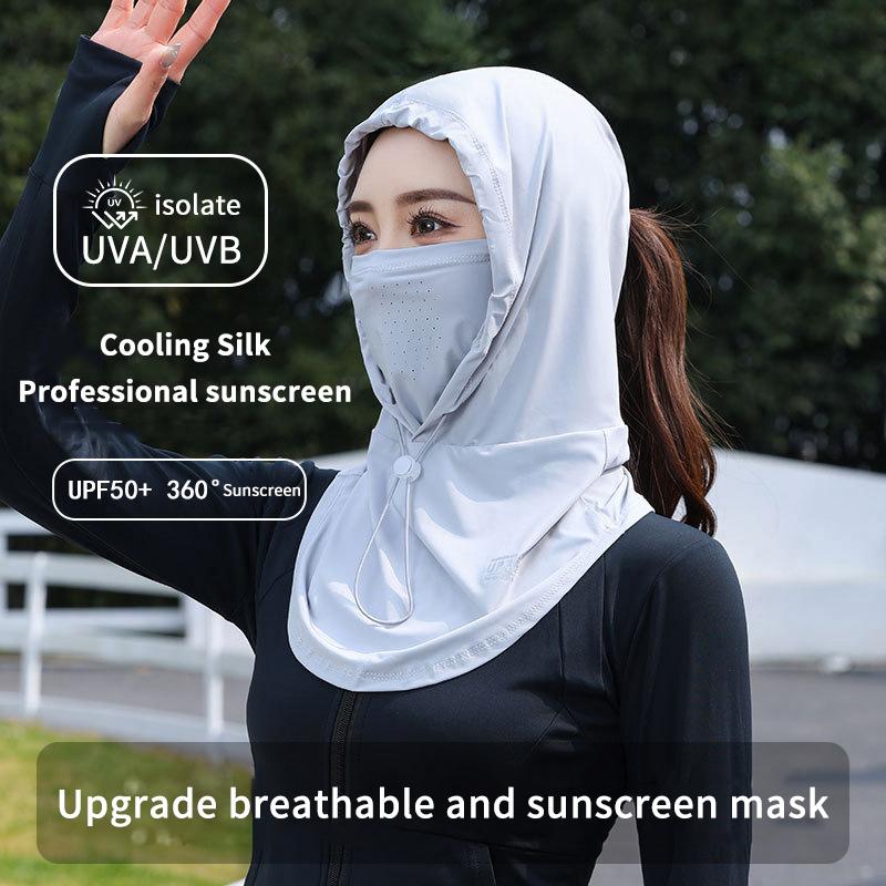 Ice Silk Sun Hat Women UV Prot - Sun Hat Wide Brim 评论和价格