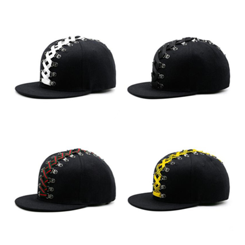 Novelty Punk Style Hip Hop Cap - Snapback Hat Flat 评论和价格