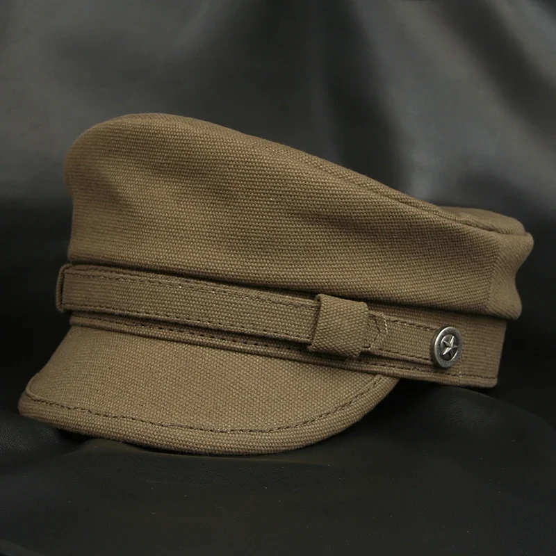 Women Navy Sailor Cap Fashion  - Snapback Hat Flat 评论和价格