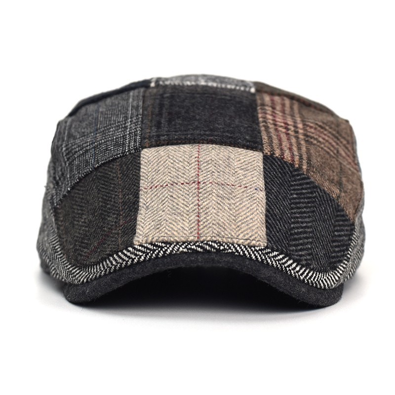 High-End Classic Men's Patchwo - Newsboy Cap Ivy 评论和价格