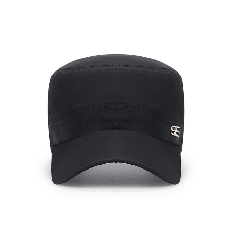 military cap flat top hat men' - Snapback Hat Flat 评论和价格