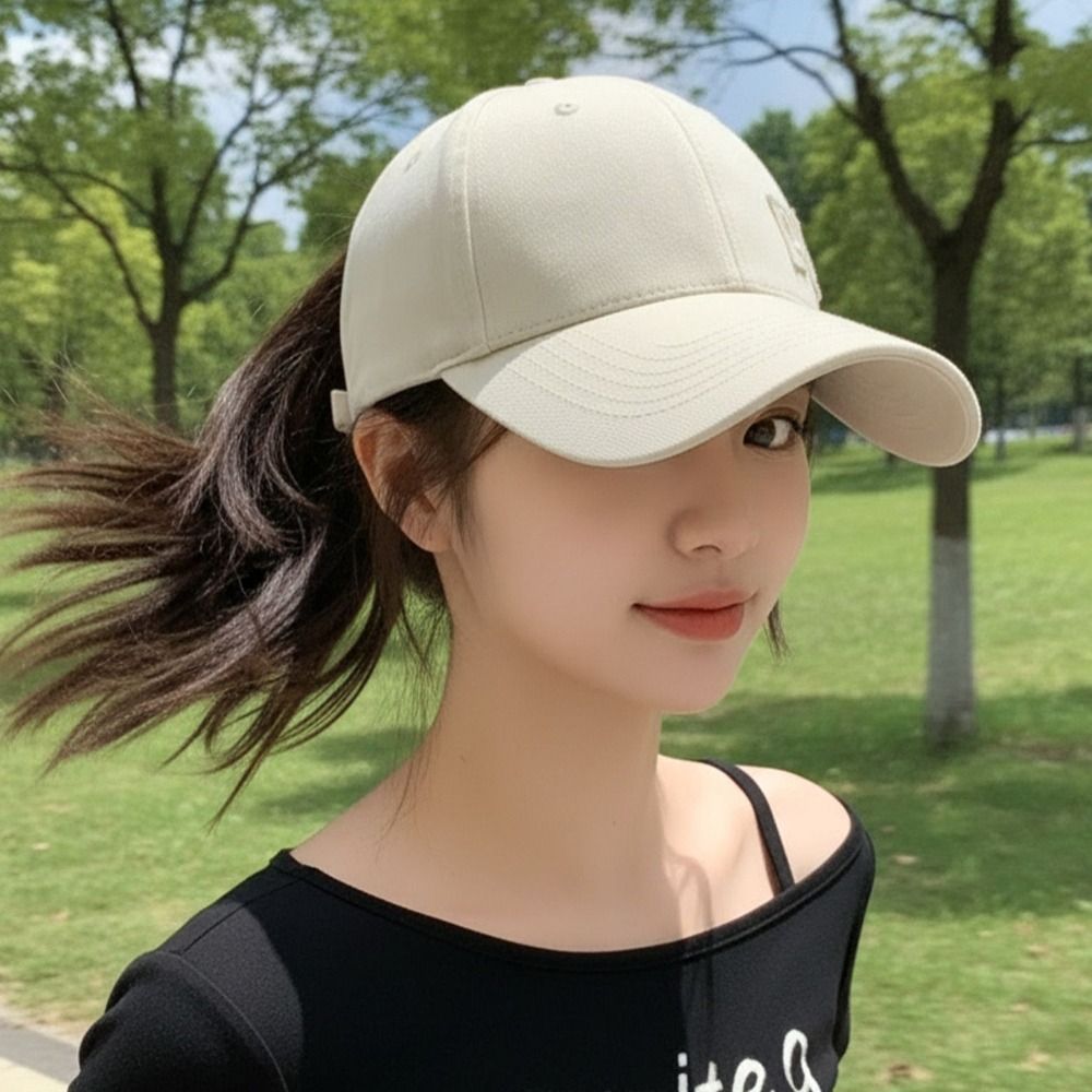 Fashion PEACE Embroidery Ponyt - Baseball Cap Structured 评论和价格