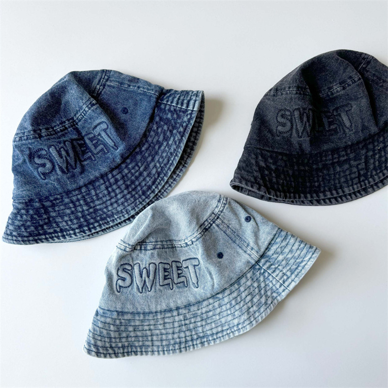 Japanese Retro Kids Bucket Hat - Bucket Hat Cotton 评论和价格