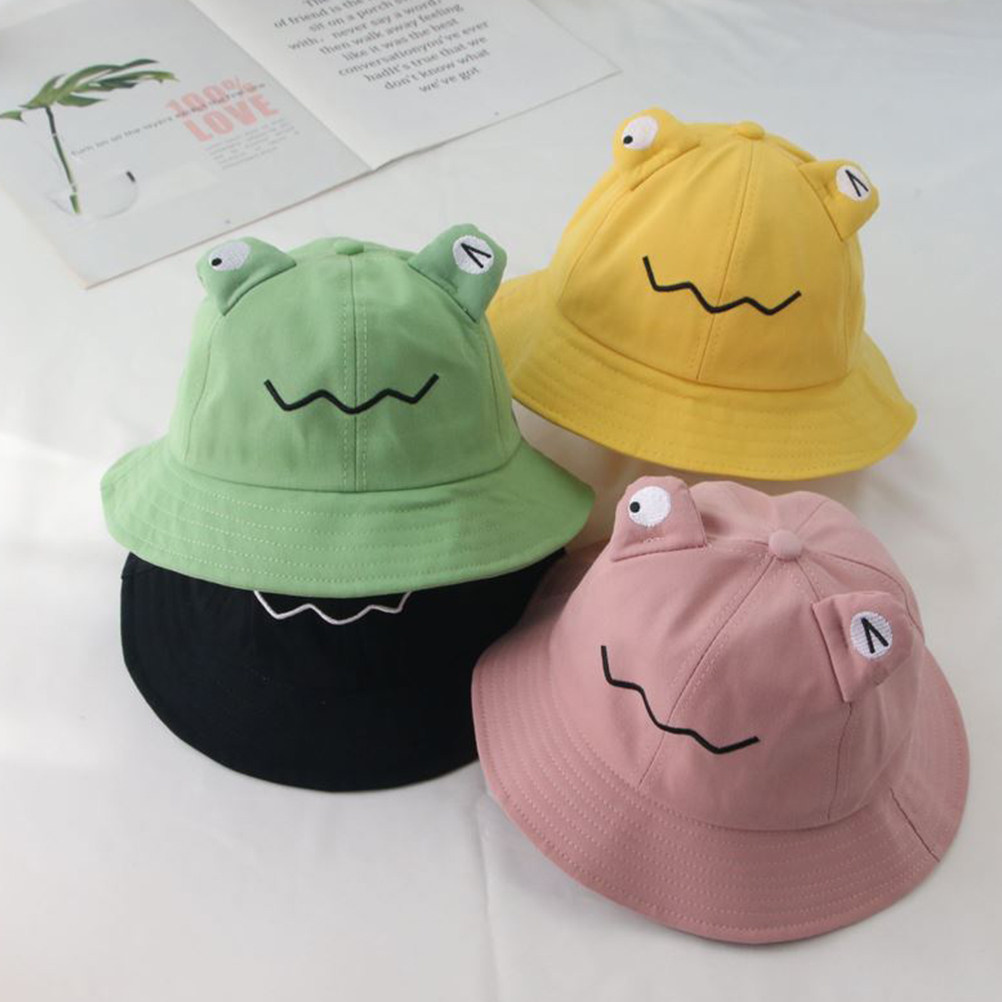 Kids Uv Protection Sun Hat Fis - Bucket Hat Cotton 评论和价格