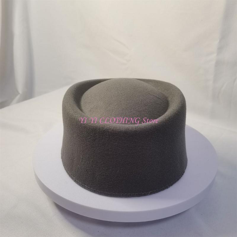 Millinery Fedoras Top Hat Fasc - Fedora Hat Wool 评论和价格