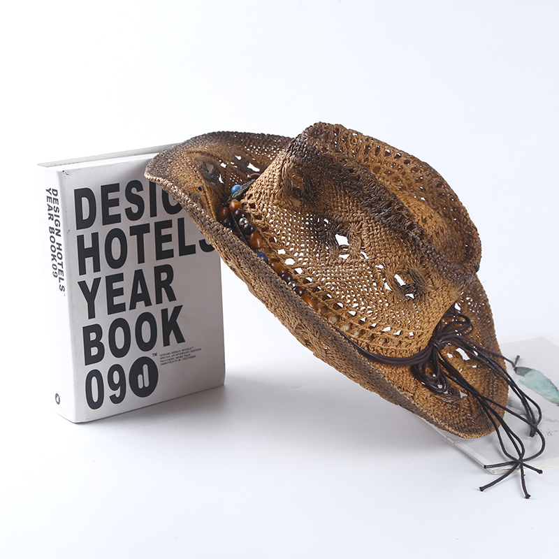 Spanish Retro Cowboy Straw Hat - Cowboy Hat Straw 评论和价格
