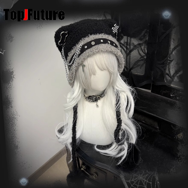 Women Japanese Harajuku Y2K Gi - Winter Trapper Hat 评论和价格