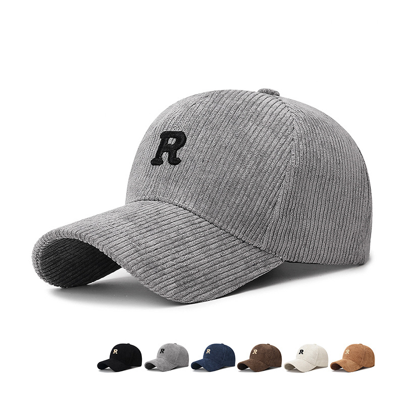 Corduroy Baseball Cap with 3D  - Baseball Cap Structured 评论和价格