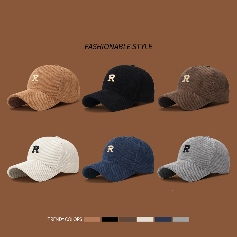 Corduroy Baseball Cap with 3D  - Baseball Cap Structured 评论和价格