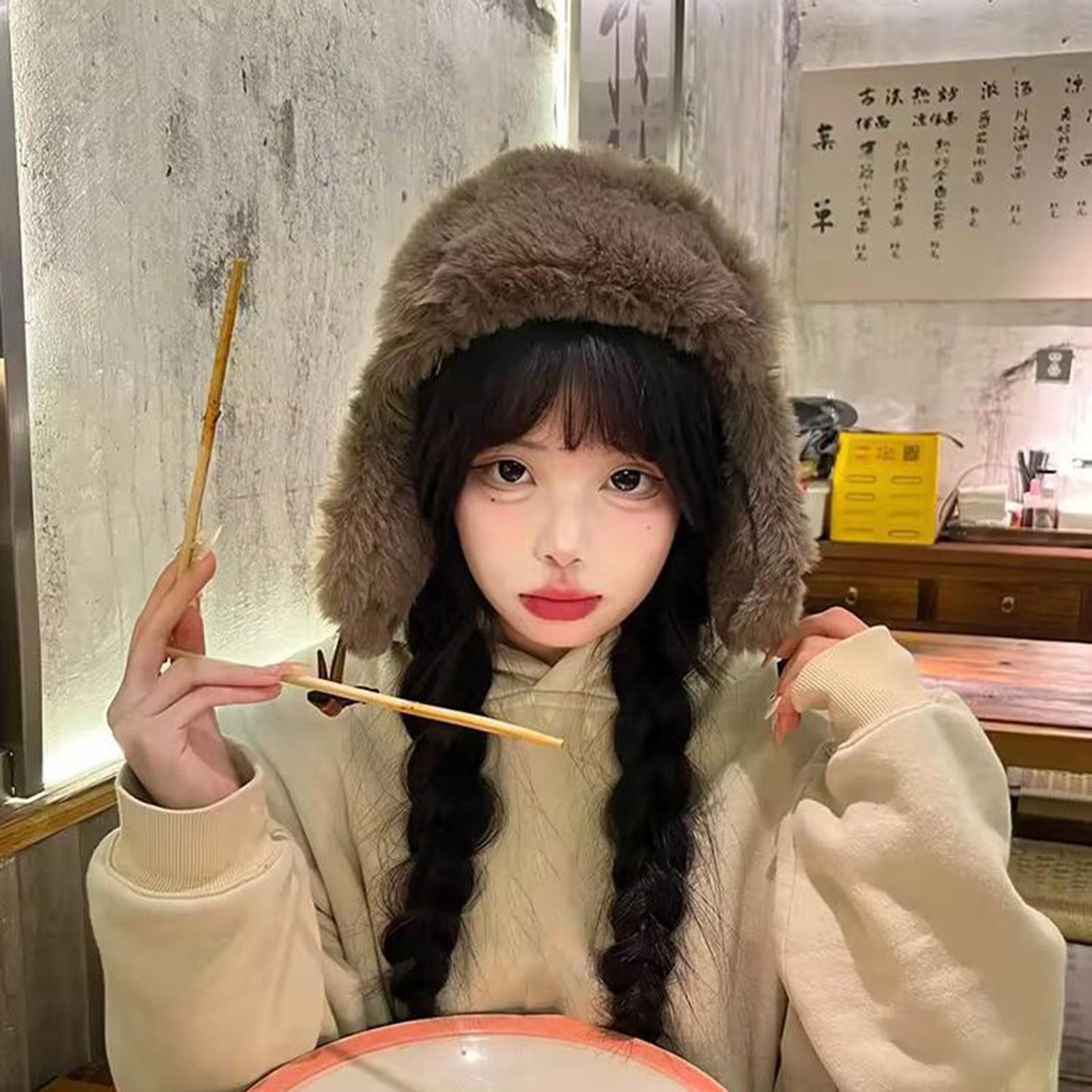 Winter Trapper Hat Warm Waterp - Trapper Hat Ear Flap 评论和价格