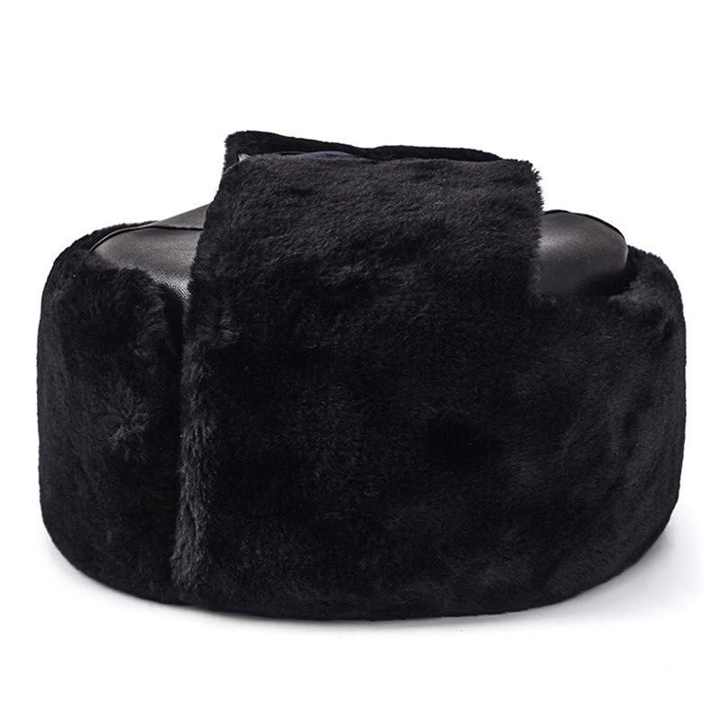 Warm Thick Russian Hat Men Arm - Trapper Hat Ear Flap 评论和价格