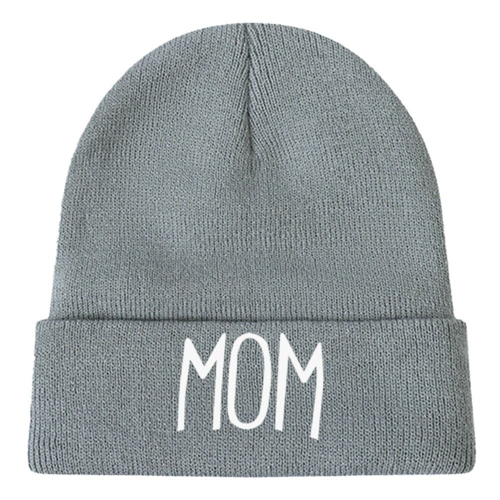 Stretch Cuffed MOM DAD Knit Be - Beanie Cuffed Knit 评论和价格
