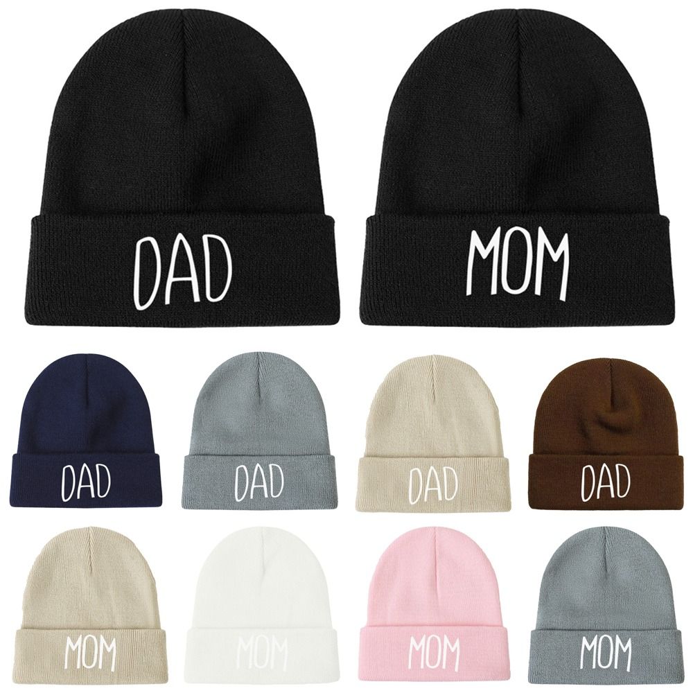 Stretch Cuffed MOM DAD Knit Be - Beanie Cuffed Knit 评论和价格