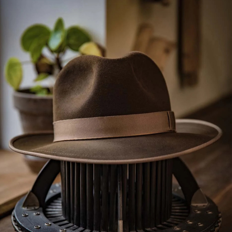Soft Fedora Hat Bow Elegant La - Fedora Hat Wool 评论和价格