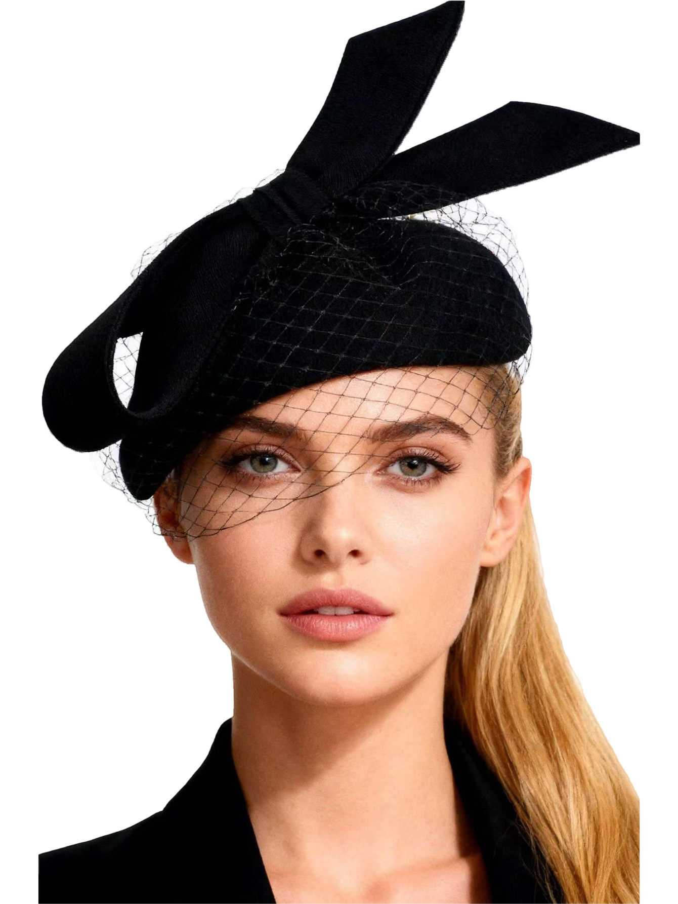 French White Beret Fascinator  - Beret French Wool 评论和价格