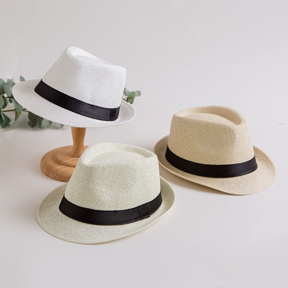 Cool Vintage Men Straw Hat Sun - Cowboy Hat Straw 评论和价格