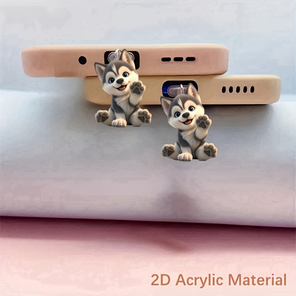 Charming Dog Dust Plug Kawaii  - Snapback Hat Flat 评论和价格