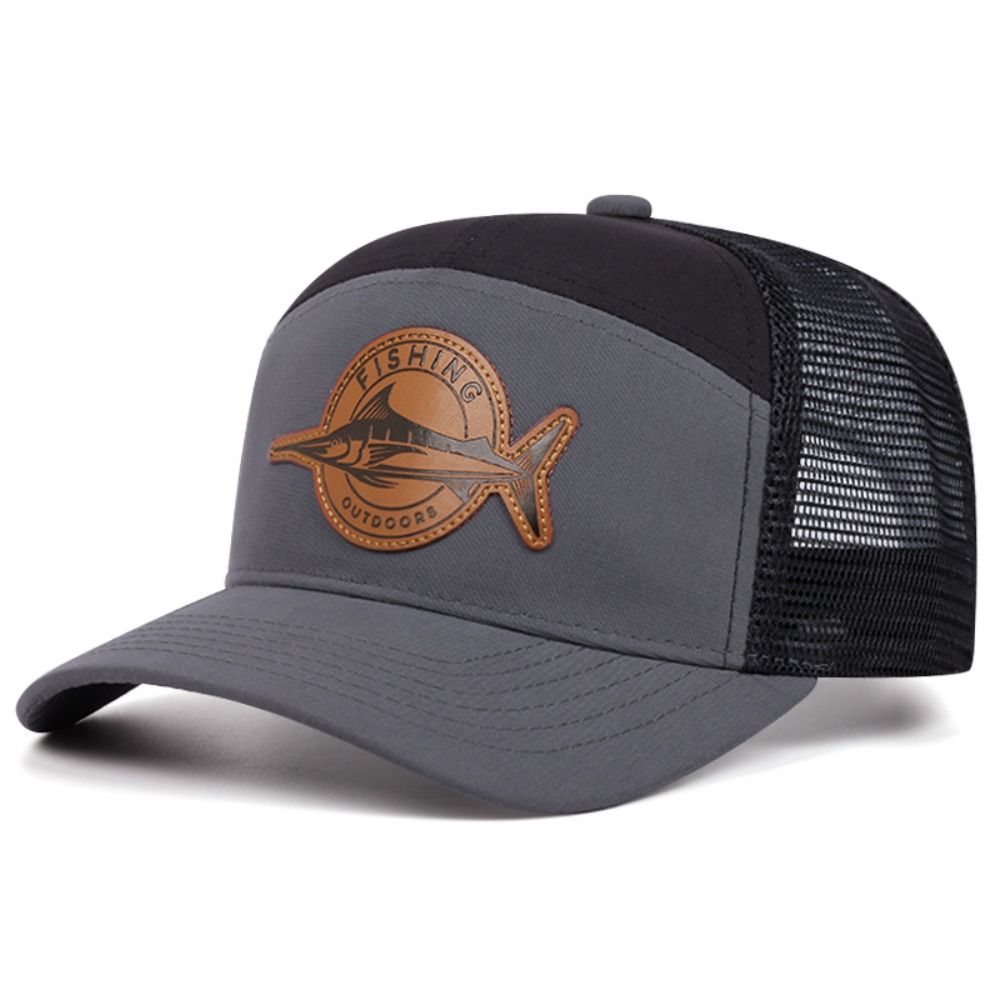 Summer Shark Pattern Fishing C - Trucker Cap Mesh 评论和价格