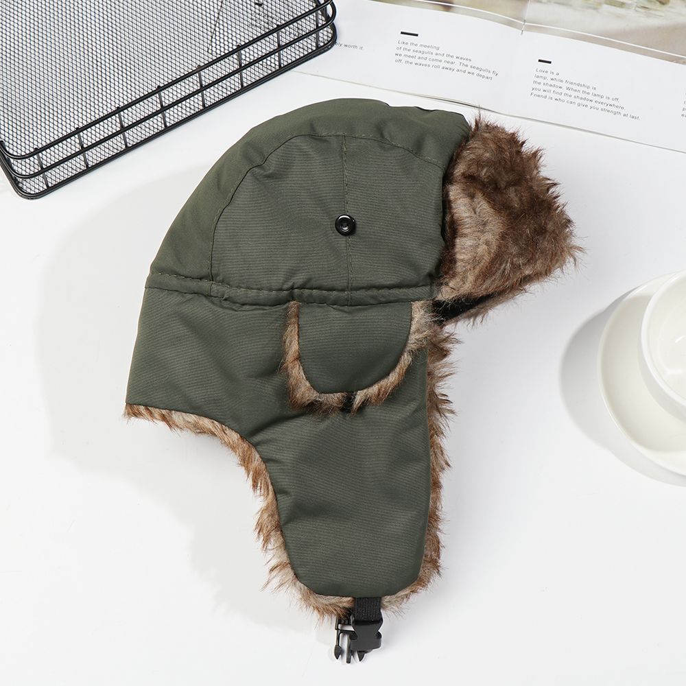 Men Women Fur Trapper Ski Hat  - Winter Trapper Hat 评论和价格