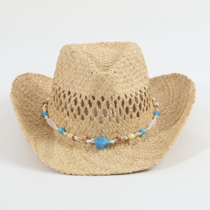 Unisex New Cowboy Straw Hat Ho - Cowboy Hat Straw 评论和价格
