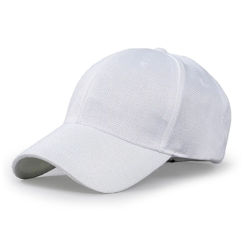 Oversize XXL Faux Linen Men Wo - Baseball Cap Structured 评论和价格