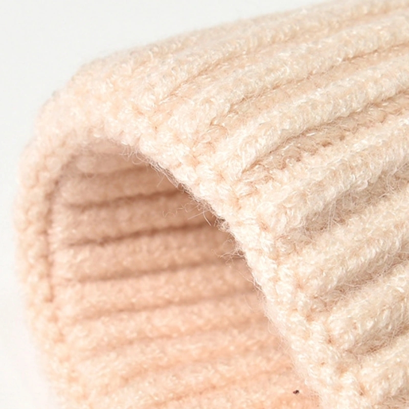 Winter Knitted Hat Warm Outdoo - Beanie Cuffed Knit 评论和价格